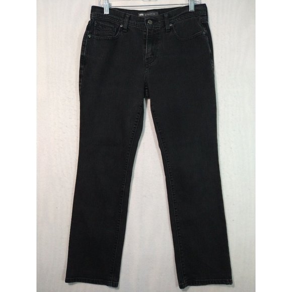 Levi's Black Straight Leg Women's Jeans - Picture 1 of 11